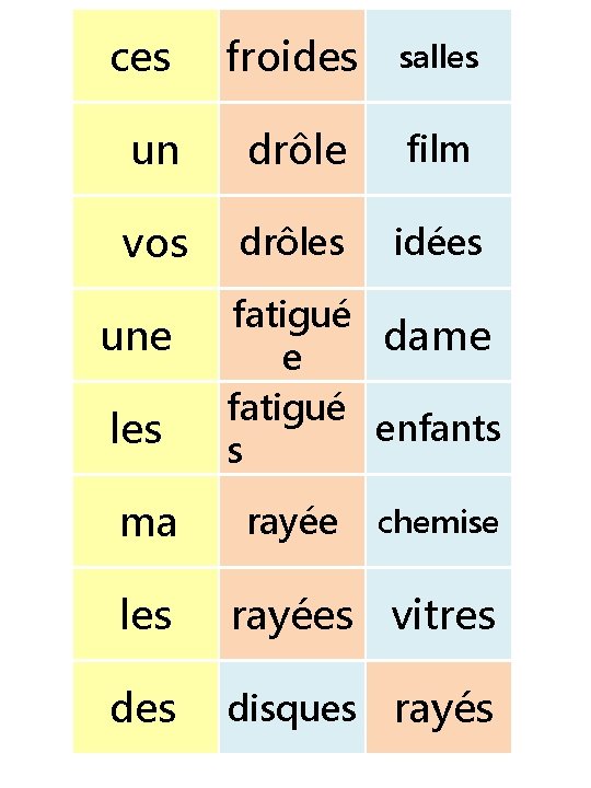 ces froides salles un drôle film vos drôles idées une les ma fatigué dame