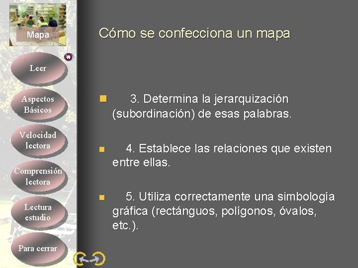 Mapa Cómo se confecciona un mapa Leer Aspectos Básicos Velocidad lectora n 3. Determina Mapa Cómo se confecciona un mapa Leer Aspectos Básicos Velocidad lectora n 3. Determina