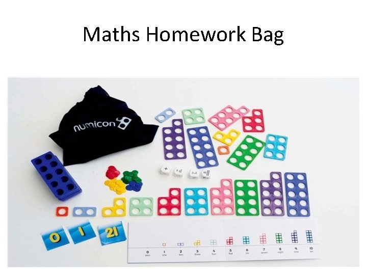 Maths Homework Bag 