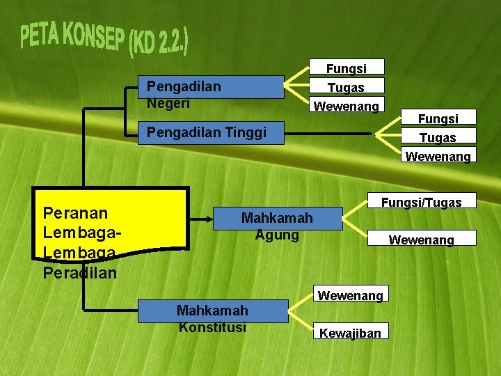 Fungsi Tugas Pengadilan Negeri Wewenang Fungsi Tugas Pengadilan Tinggi Wewenang Peranan Lembaga Peradilan Fungsi/Tugas