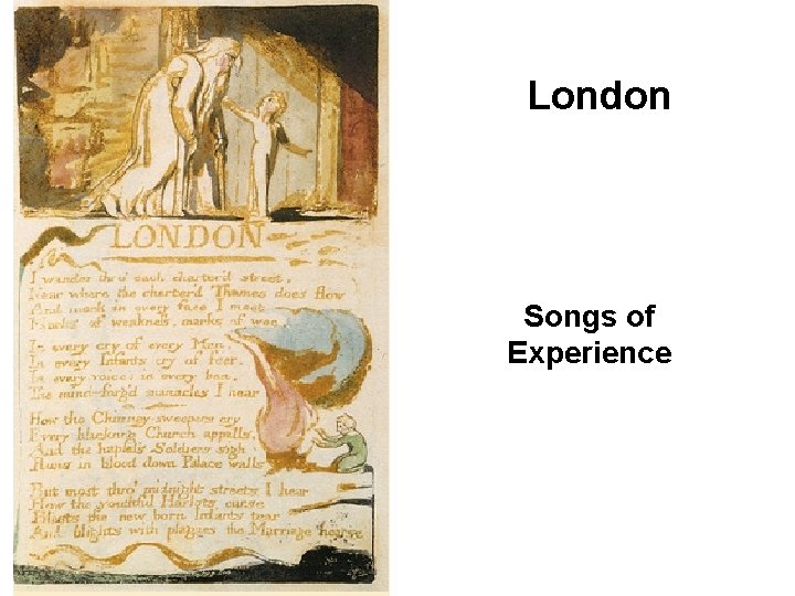 London Songs of Experience London Songs of Experience