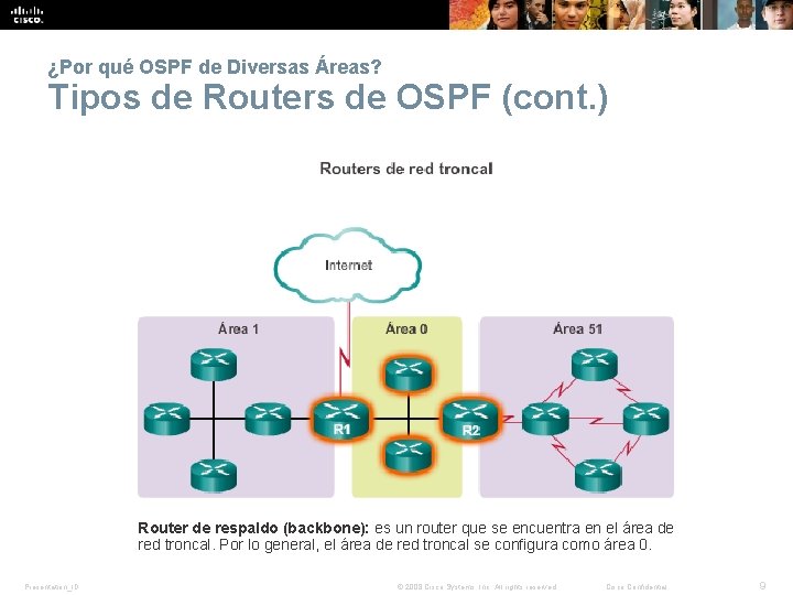 ¿Por qué OSPF de Diversas Áreas? Tipos de Routers de OSPF (cont. ) Router ¿Por qué OSPF de Diversas Áreas? Tipos de Routers de OSPF (cont. ) Router