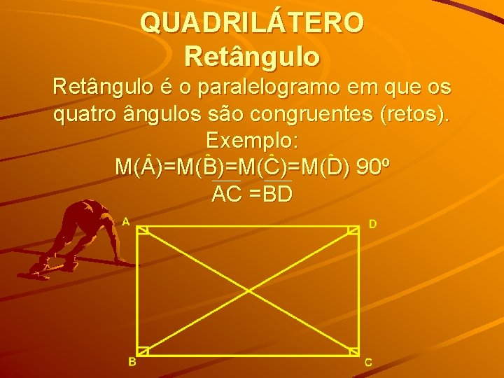 Quadriltero um polgono de quatro lados Em um