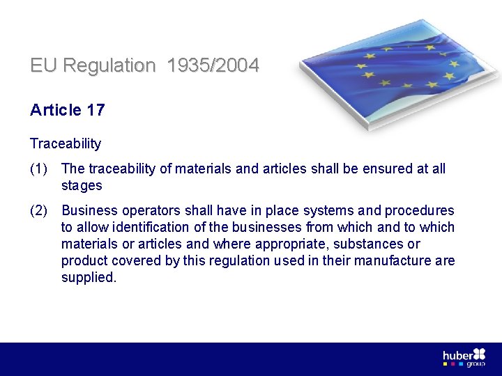Regulations Swiss Ordinance Guidance and more Thomas Polster