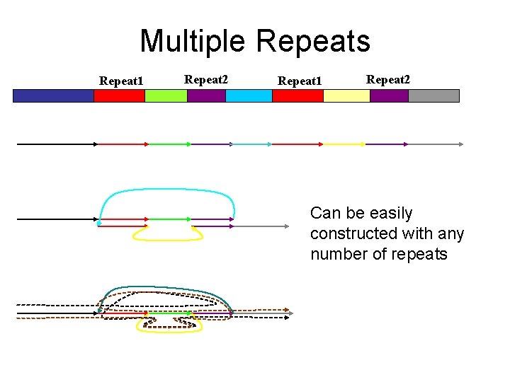 Multiple Repeats Repeat 1 Repeat 2 Can be easily constructed with any number of Multiple Repeats Repeat 1 Repeat 2 Can be easily constructed with any number of