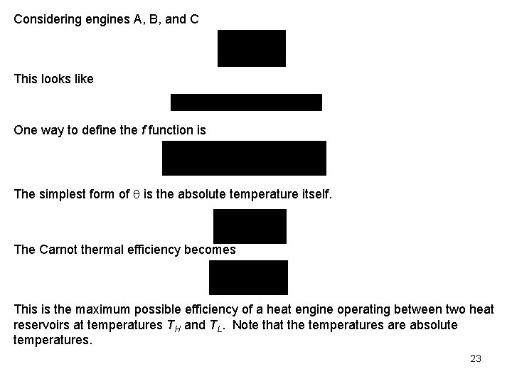 Considering engines A, B, and C This looks like One way to define the