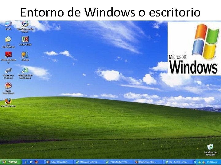 Entorno de Windows o escritorio 