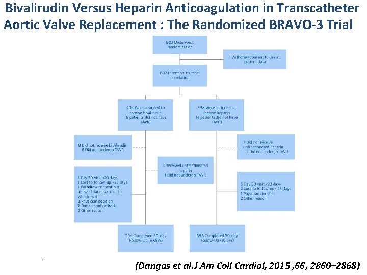 Bivalirudin Versus Heparin Anticoagulation in Transcatheter Aortic Valve Replacement : The Randomized BRAVO-3 Trial