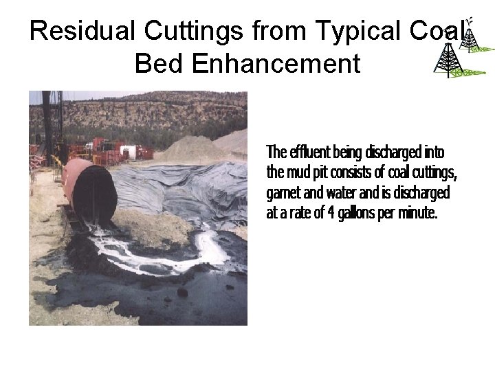 Residual Cuttings from Typical Coal Bed Enhancement 