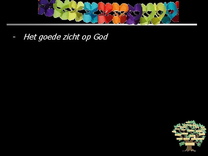 - Het goede zicht op God 