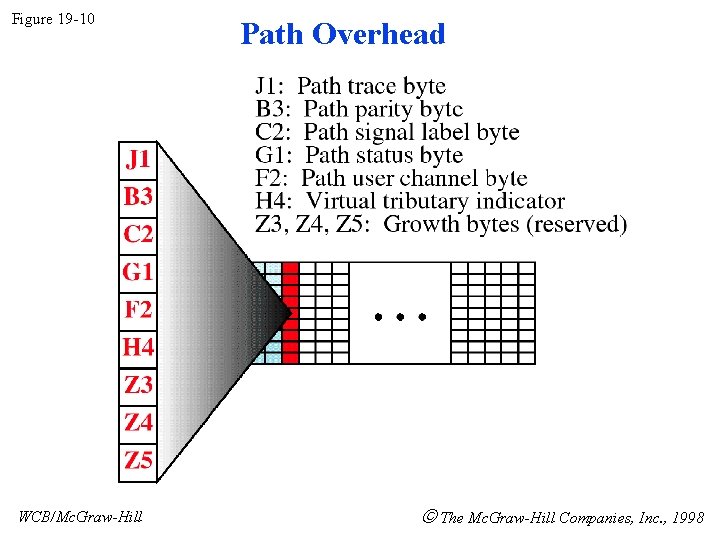 Figure 19 -10 WCB/Mc. Graw-Hill Path Overhead The Mc. Graw-Hill Companies, Inc. , 1998