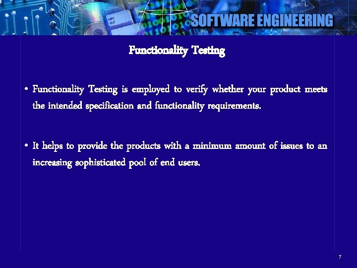 Software Testing PartII Lecture 13 1 Software Testing