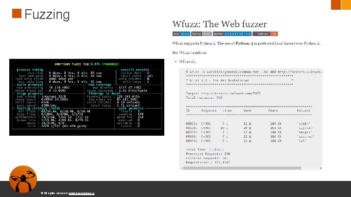 Fuzzing © All rights reserved. www. keepcoding. io 