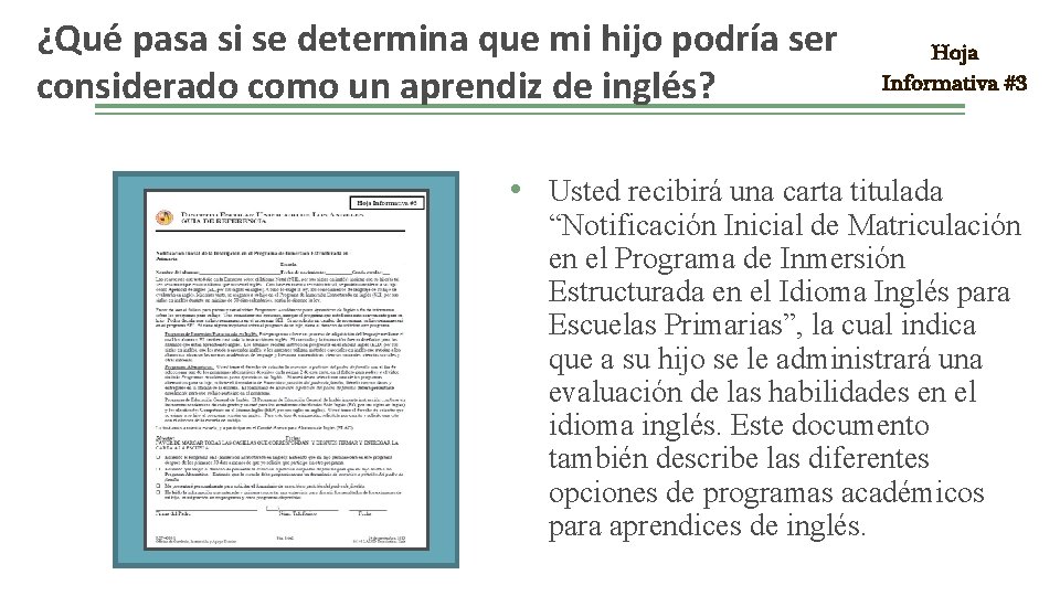 ¿Qué pasa si se determina que mi hijo podría ser considerado como un aprendiz