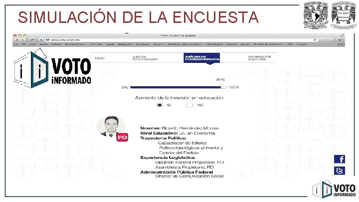 SIMULACIÓN DE LA ENCUESTA 