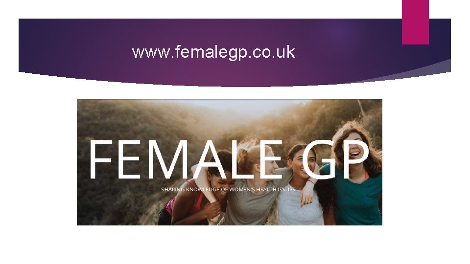 www. femalegp. co. uk 