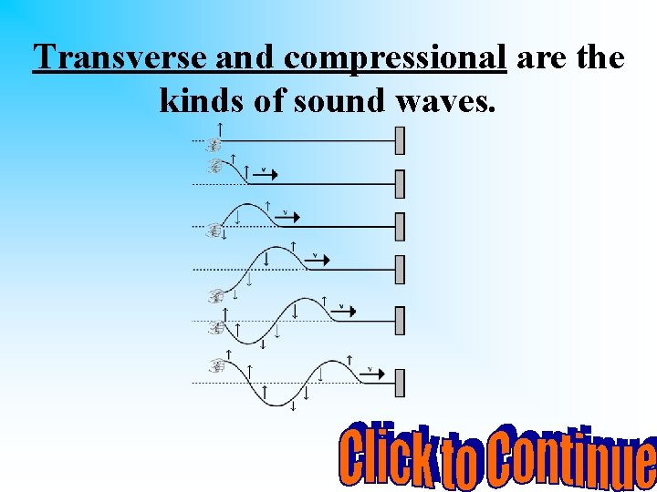 Transverse and compressional are the kinds of sound waves. 