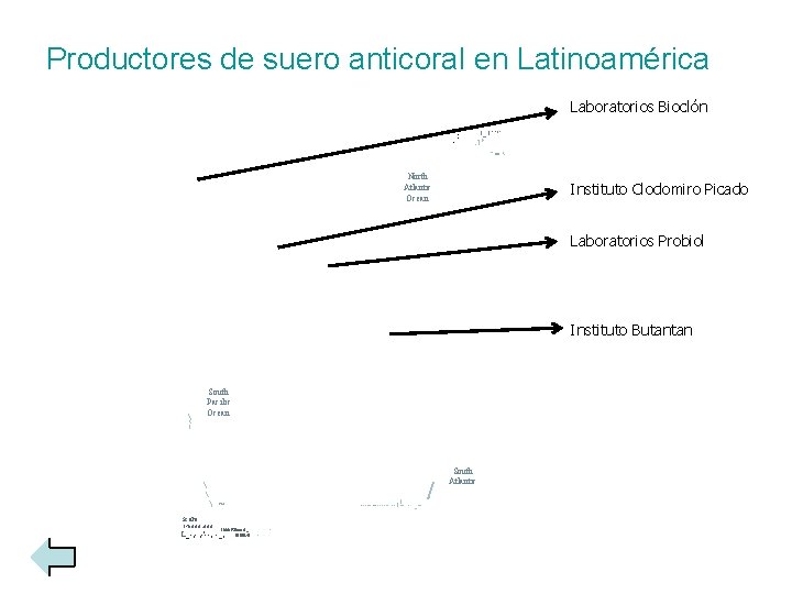 Productores de suero anticoral en Latinoamérica Laboratorios Bioclón ~", : " . . .