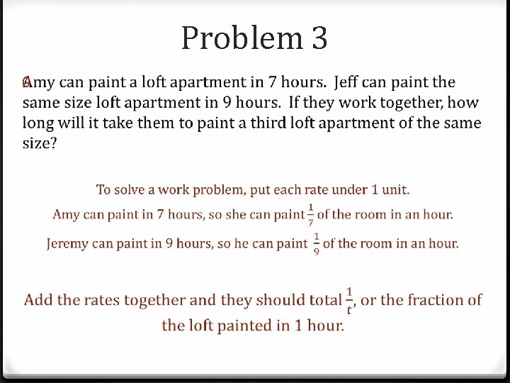 Problem 3 0 