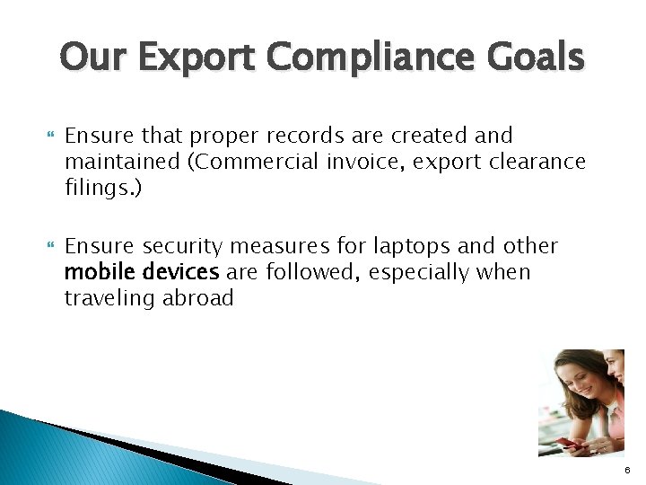 Introduction to Export Controls Instrumentation Workshop June 12