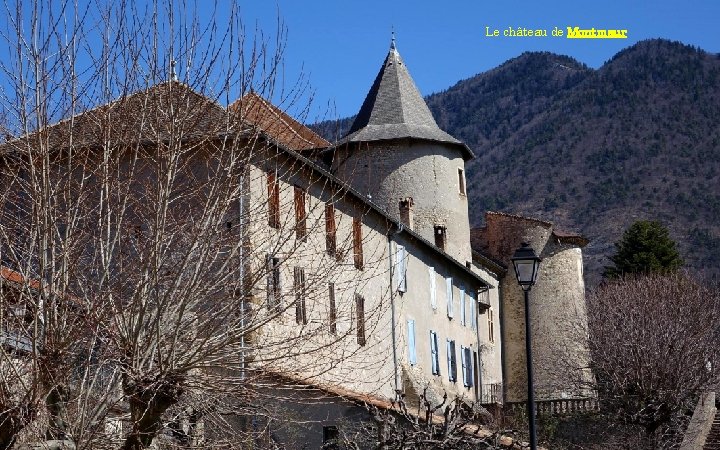 Le château de Montmaur 