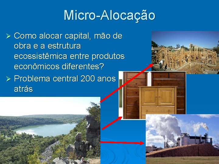 Micro-Alocação Como alocar capital, mão de obra e a estrutura ecossistêmica entre produtos econômicos