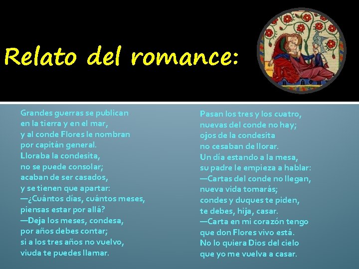 Relato del romance: Grandes guerras se publican en la tierra y en el mar,