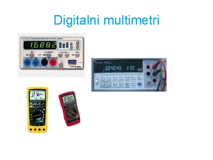 Digitalni multimetri 