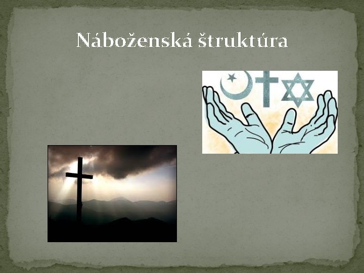 Náboženská štruktúra 