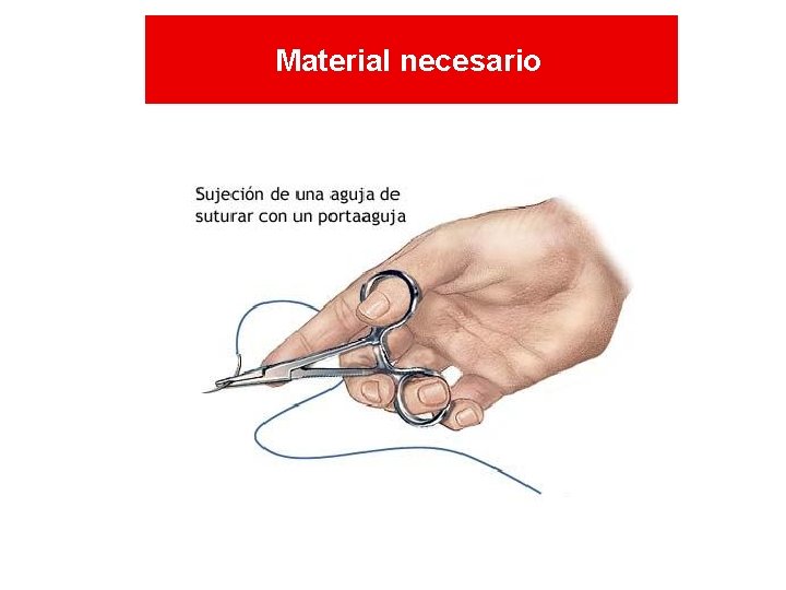 Material necesario Material necesario
