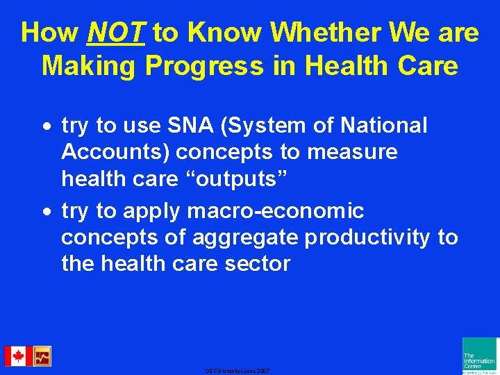 How NOT to Know Whether We are Making Progress in Health Care · try
