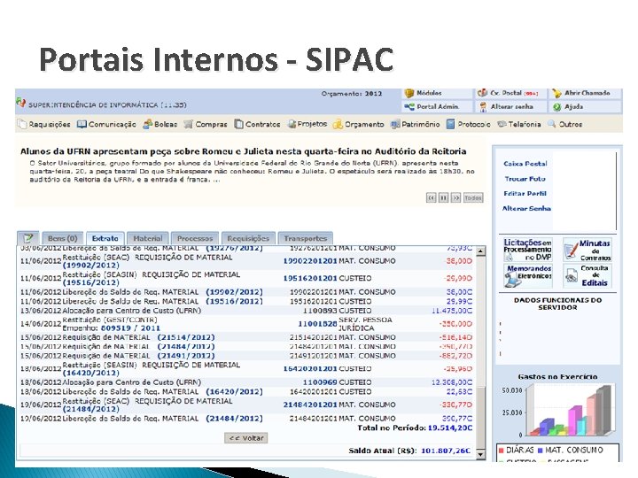 Portais Internos - SIPAC 