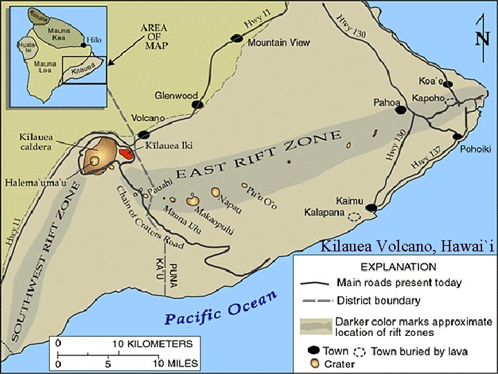 Kilauea Volcano, Hawai`i 