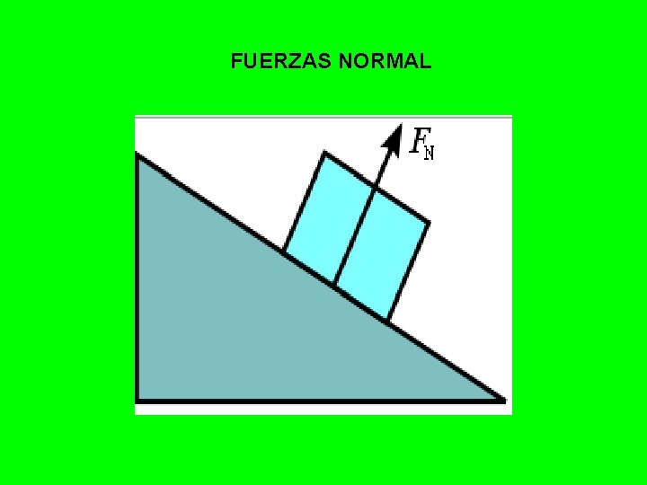 FUERZAS NORMAL 