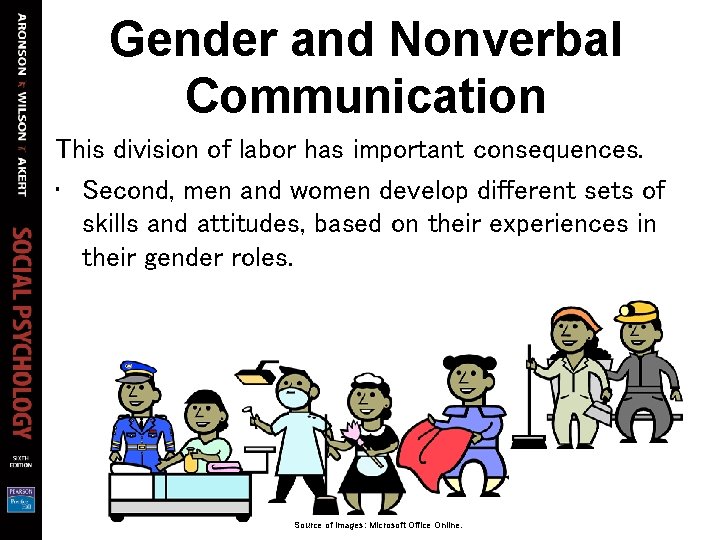 Gender and Nonverbal Communication This division of labor has important consequences. • Second, men Gender and Nonverbal Communication This division of labor has important consequences. • Second, men