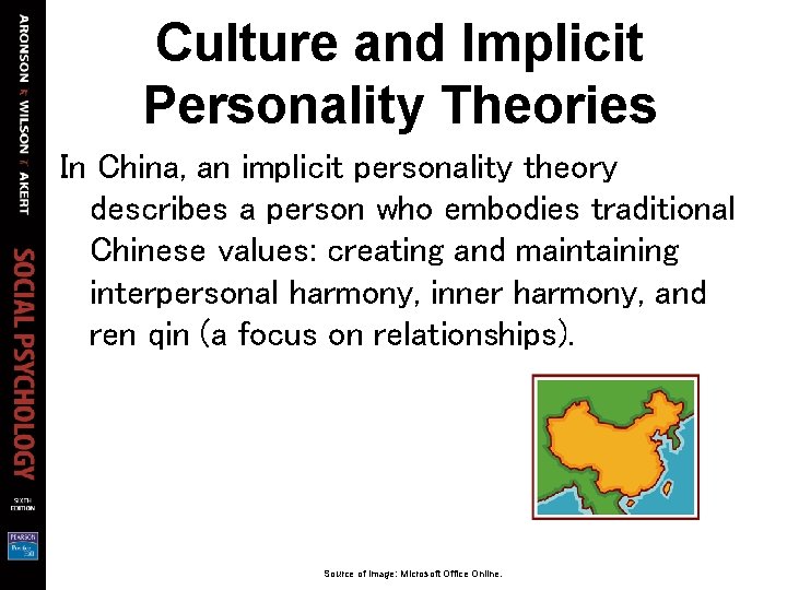 Culture and Implicit Personality Theories In China, an implicit personality theory describes a person Culture and Implicit Personality Theories In China, an implicit personality theory describes a person