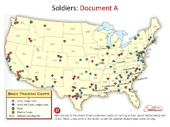 Soldiers: Document A 