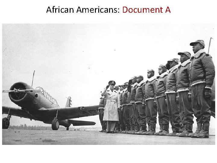 African Americans: Document A 