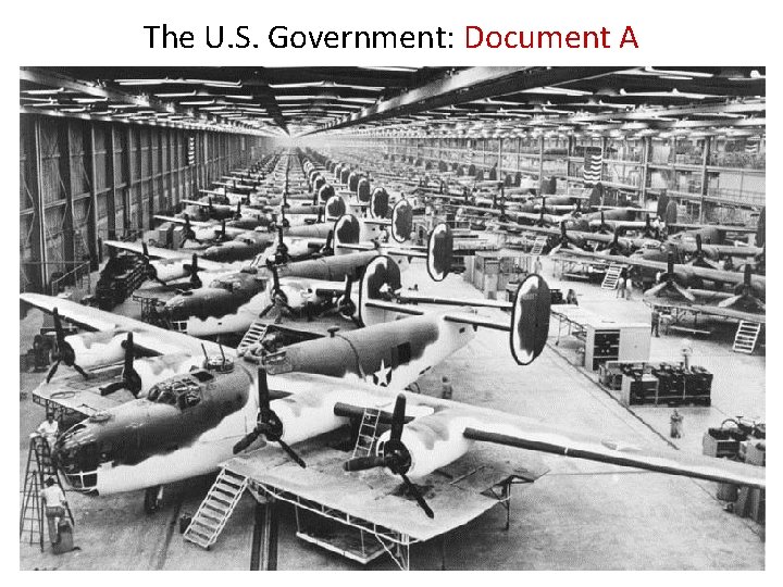 The U. S. Government: Document A 