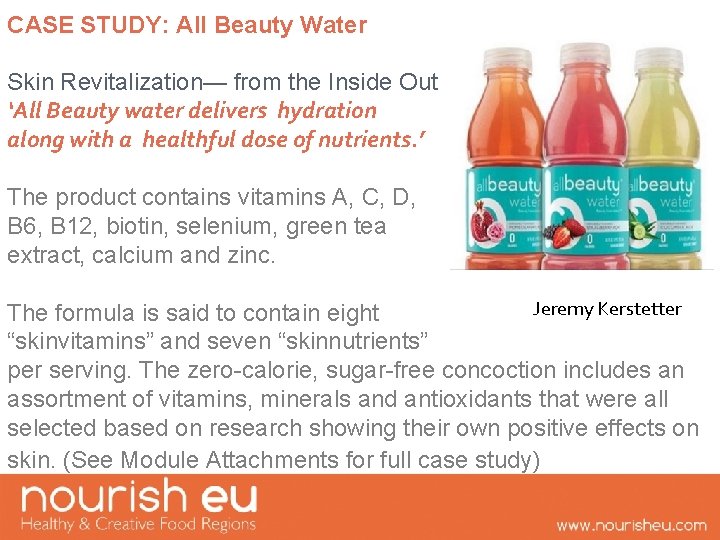 CASE STUDY: All Beauty Water Skin Revitalization— from the Inside Out ‘All Beauty water