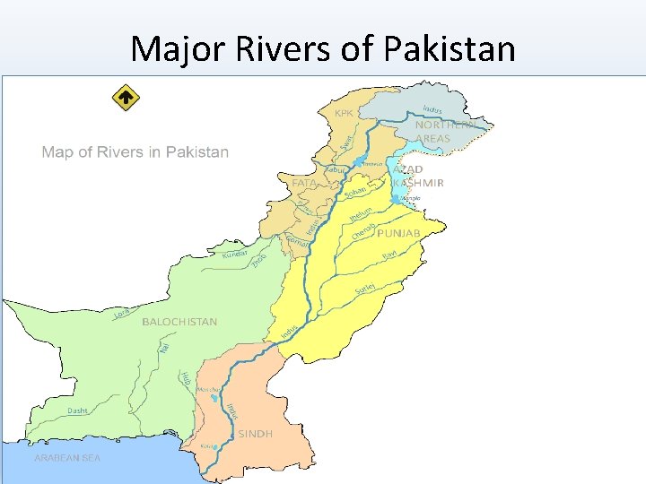 Major Rivers of Pakistan Major Rivers of Pakistan