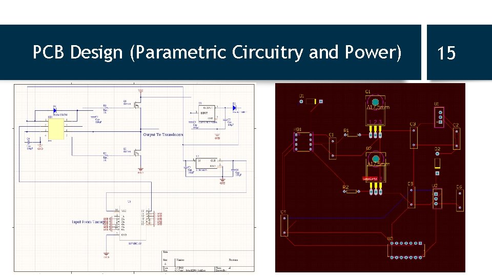 PCB Design (Parametric Circuitry and Power) 15 