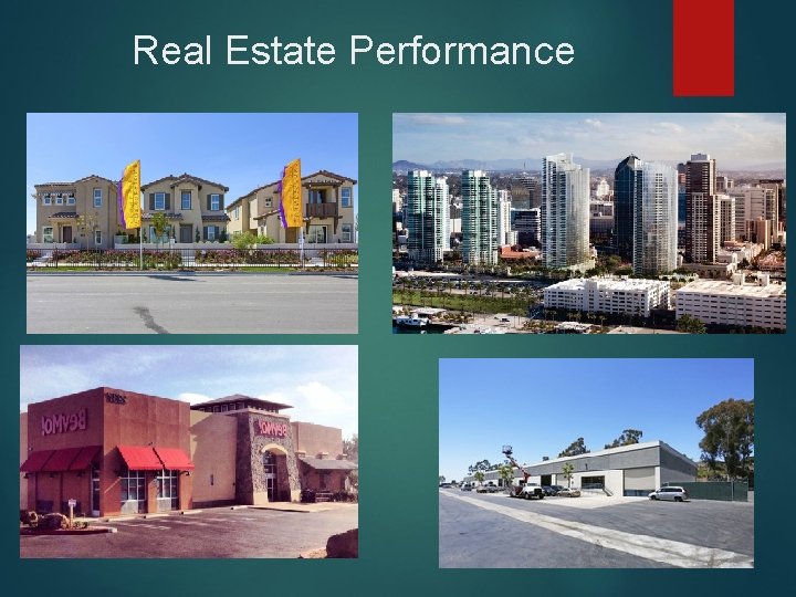 Real Estate Performance 