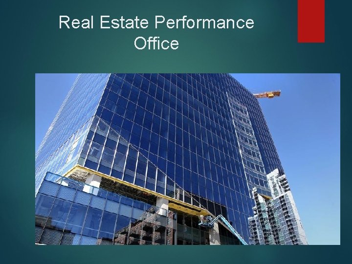 Real Estate Performance Office 