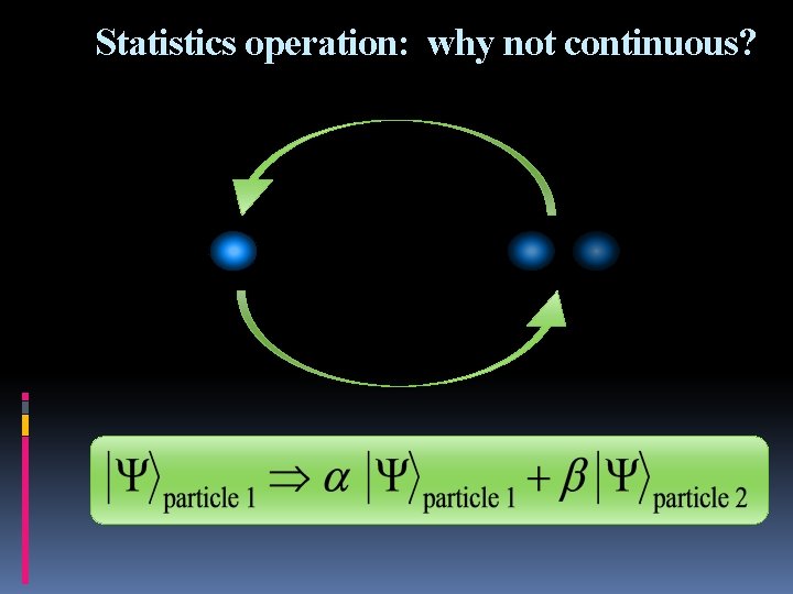 Statistics operation: why not continuous? 