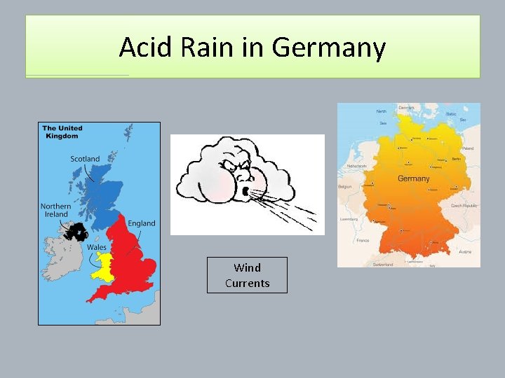 Acid Rain in Germany Wind Currents 