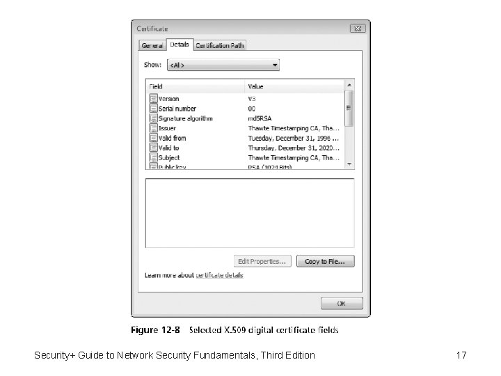 Security+ Guide to Network Security Fundamentals, Third Edition 17 