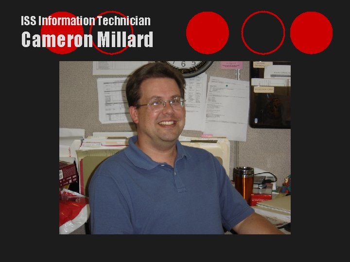 ISS Information Technician Cameron Millard 