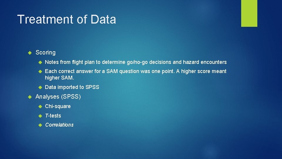Treatment of Data Scoring Notes from flight plan to determine go/no-go decisions and hazard Treatment of Data Scoring Notes from flight plan to determine go/no-go decisions and hazard