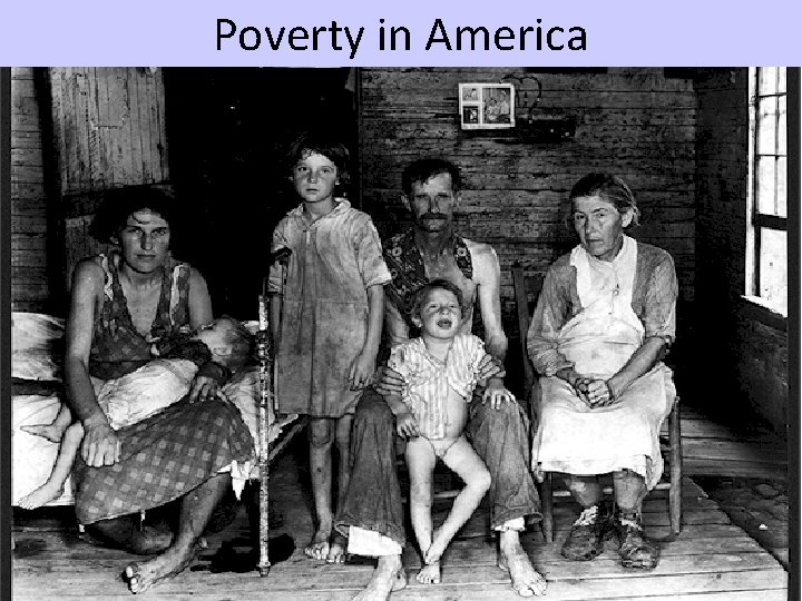 Poverty in America 